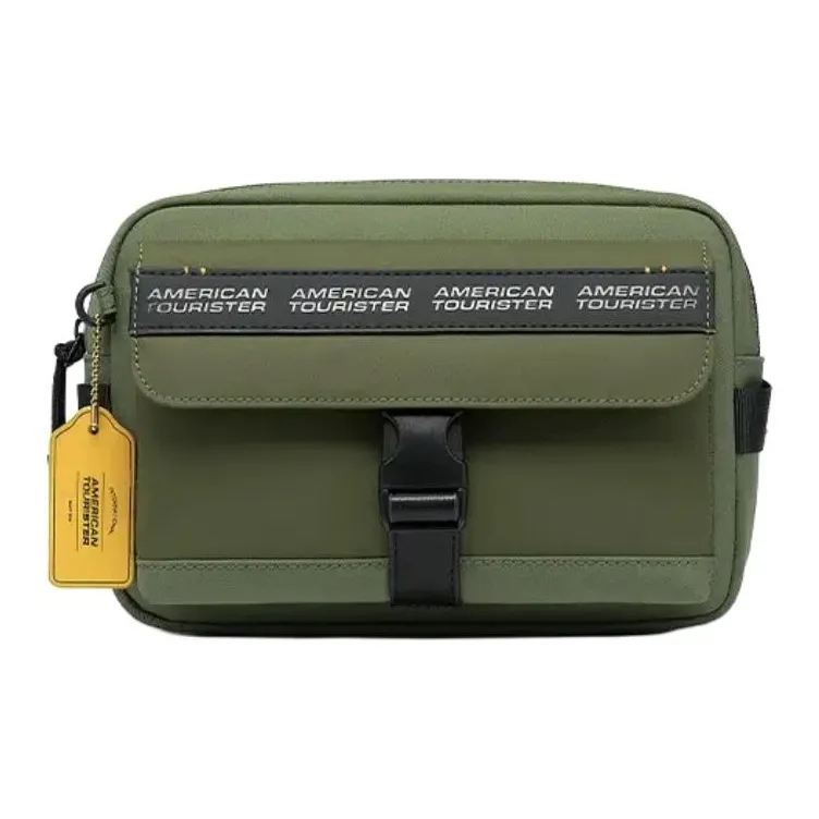 AMERICAN TOURISTER Fabric Crossbody Bag, Shoulder Bag Men's Multicolor-5