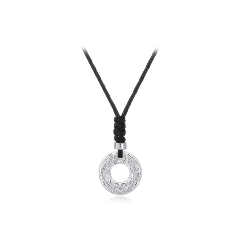 Shang Yinfu 999 Fine Silver Sterling Silver Necklaces Women's-0
