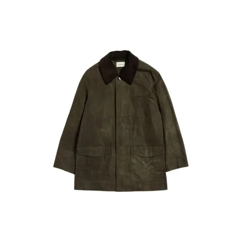 HOLZWEILER SS25 Jackets Coats Men's Dark Green