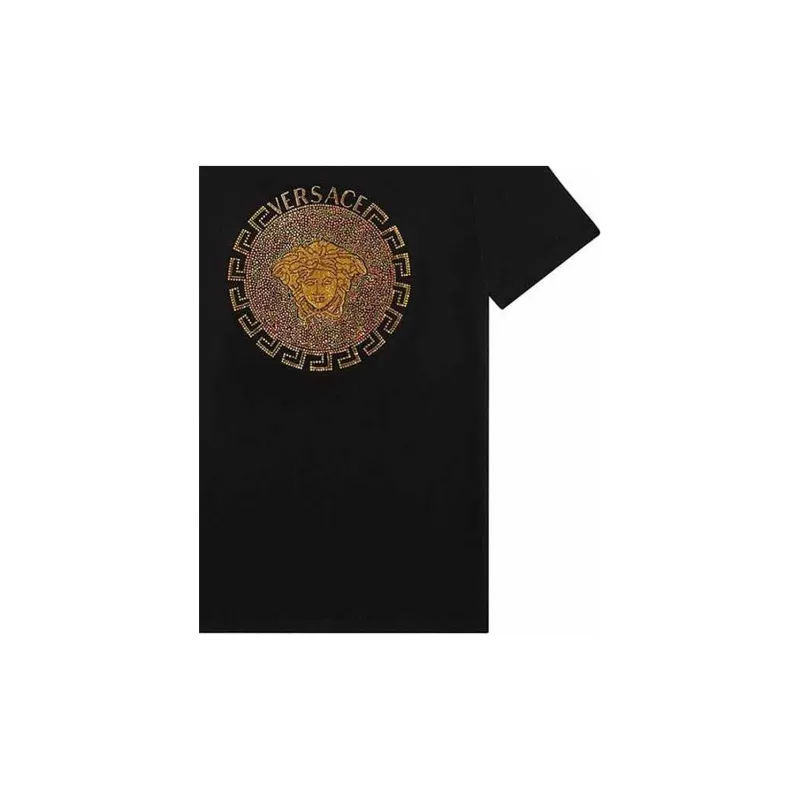 VERSACE T Shirts Men Black-3