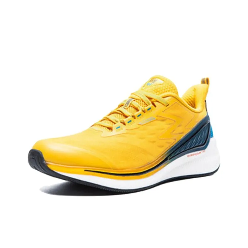 361° Night Shadows Cushioned Slip-Resistant Low-Top Running Shoes Men's Yellow-2