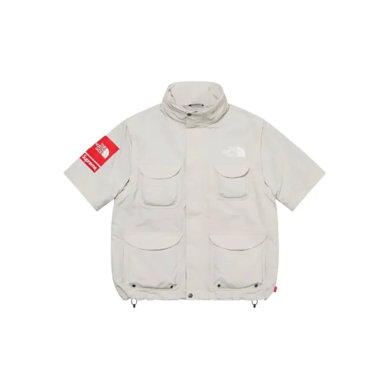 THE NORTH FACE x Supreme Jackets & Coats Unisex White Gray-2