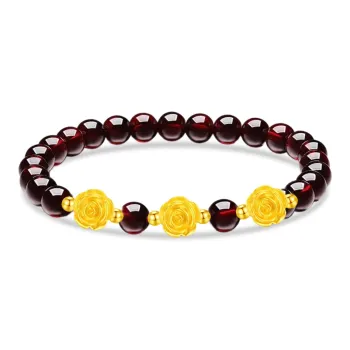 SINO GEM Gold Bracelet Women's