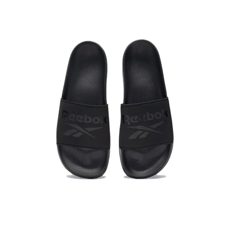 Reebok Slip-Resistant Abrasion-Resistant Slide Slippers Men's Black-5