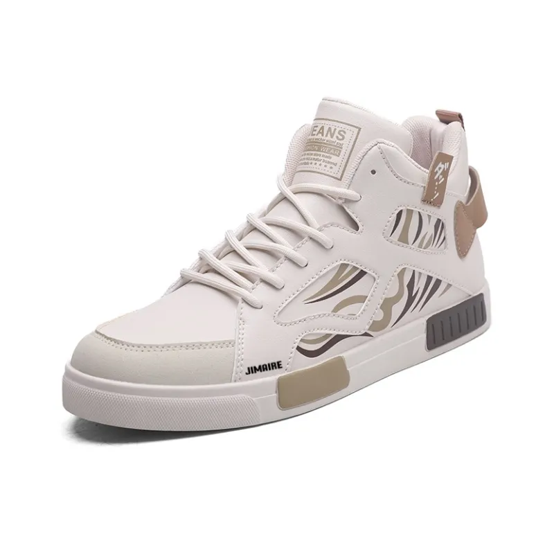King Jinmai Slip Resistant High Top Skateboard Shoes Men's-5