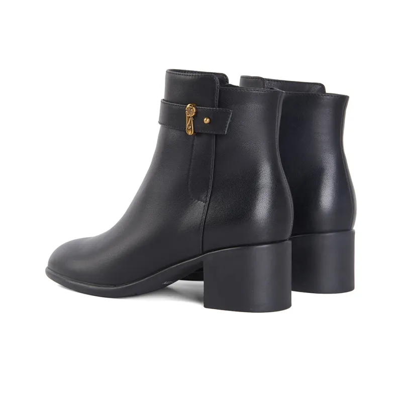 PT'SON Ankle Boots Women's Black-4