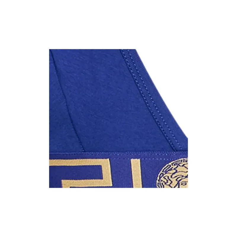 VERSACE Greca Border Bralette 'Bluette'-3