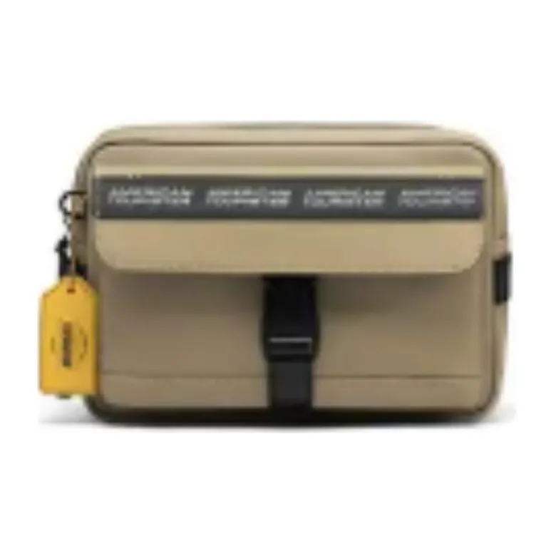 AMERICAN TOURISTER Fabric Crossbody Bag, Shoulder Bag Men's Multicolor-16