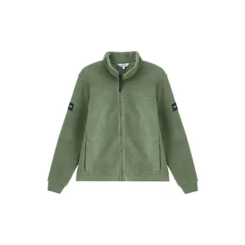 AIGLE CADIOPE Velvet-feel Coat Men's