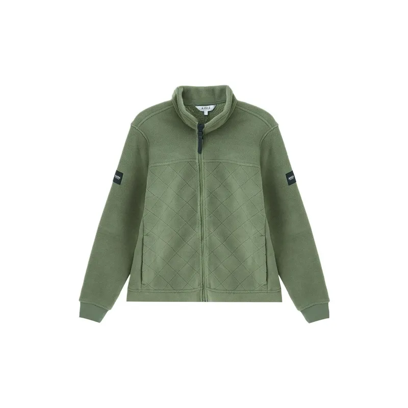 AIGLE CADIOPE Velvet-feel Coat Men's-0