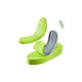 [3 Pack Green Gray]Sports Shock Absorbers-Moisture-Wicking Odor-Resistant