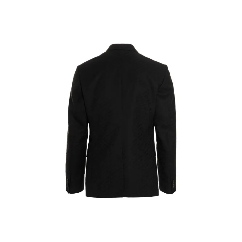 VERSACE Le Greca Single Breasted Long Sleeved Blazer-1