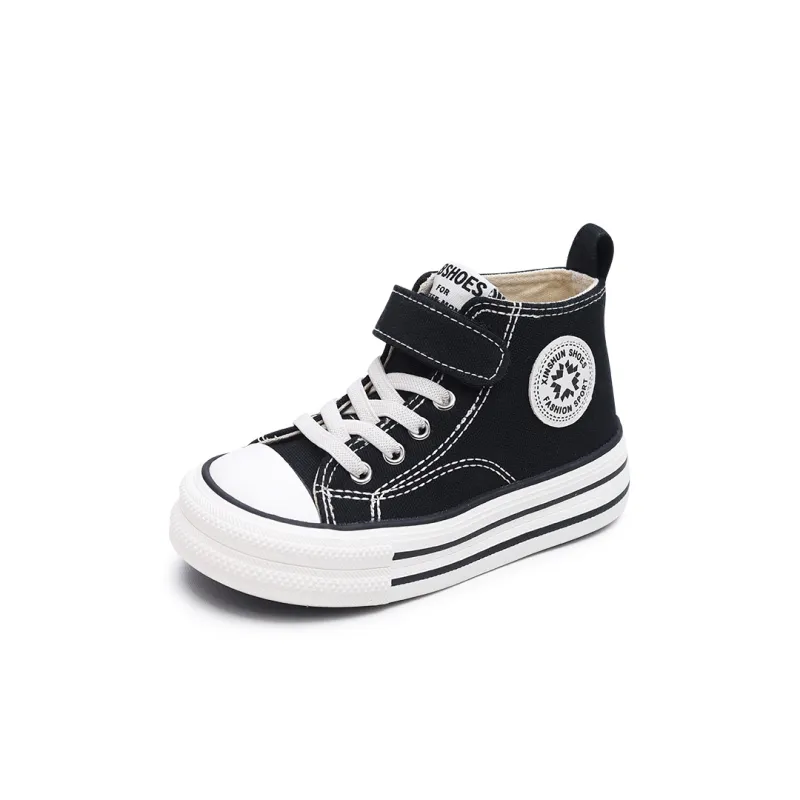 Budding Slip Resistant Anti Kick Lightweight Cushioning Kids Canvas Shoes Kids'-1