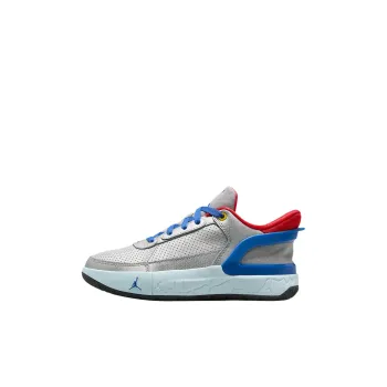 Jordan DAY1 Children's Basketball Shoes Metallic Silver/Light Red/Glacier Blue/Game Royal Blue Kids'