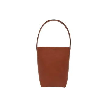 THE ROW Calfskin Tote Bag Shopping Bag Shoulder Bag Handbag Small Size Women's Brown