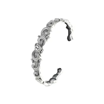 Yamagata S 990 Silver Bangles Men's