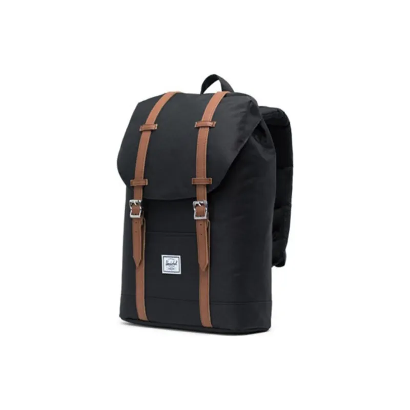 Herschel Polyester Travel Mountaineering Double-Shoulder Backpack Laptop Bag Regular Unisex Black-2