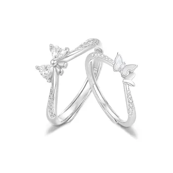 FORCHI Sterling Silver Rings Unisex