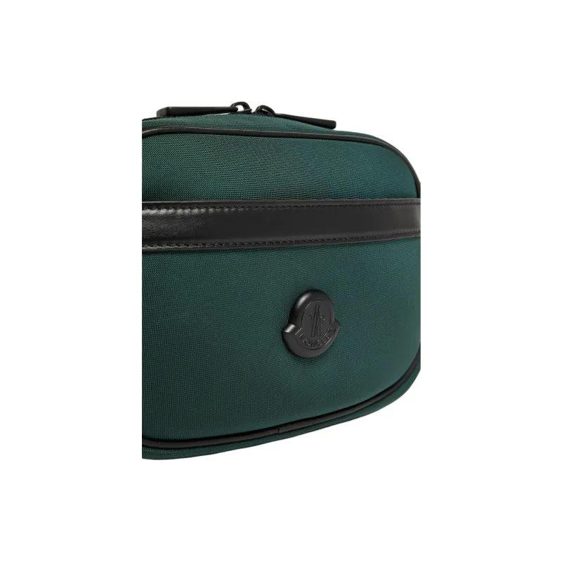 Moncler Pierrick Logo Detailed Zipped Crossbody Bag-3