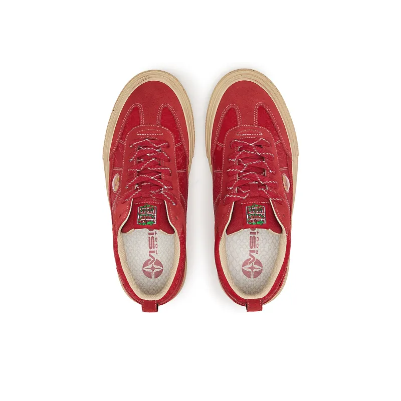 Vision Street Wear Chopper Low Top Skateboard Shoes Unisex New Year Red-3