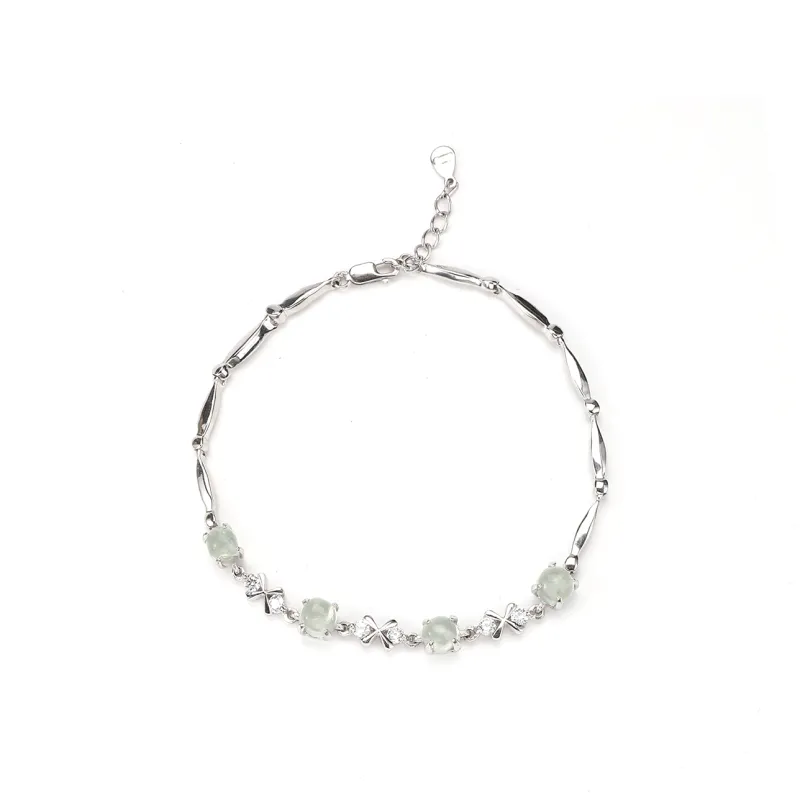 Vegetarian S925 Silver Bracelets Women's-0
