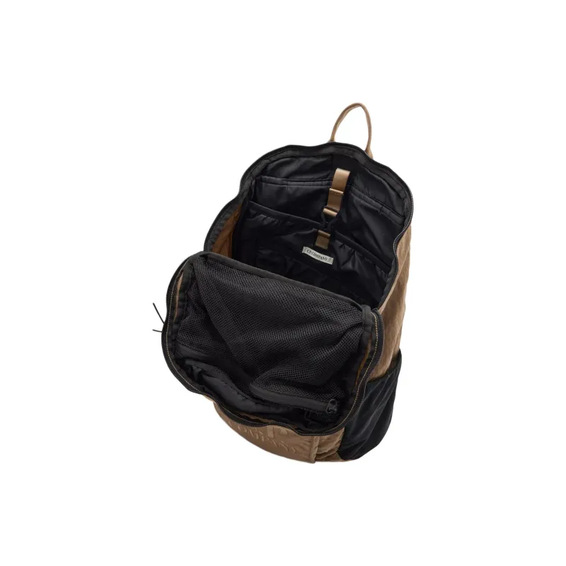 C.P.Company Polyamide Backpack Regular Unisex Brown/Black-4