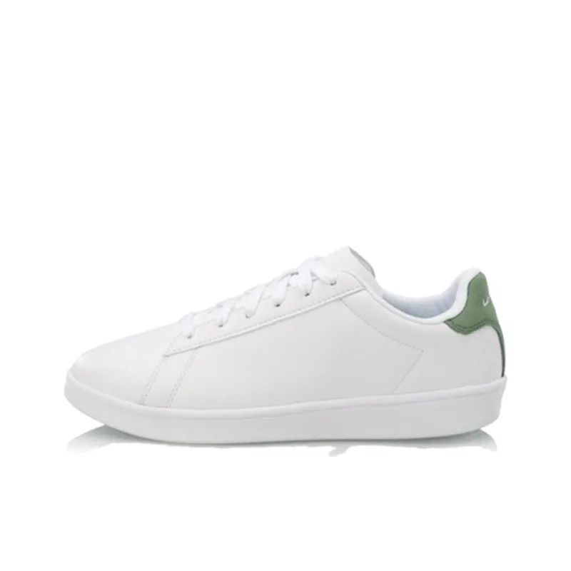 LINING Eternity Skateboard Shoes Men Low-Top White/Green-0