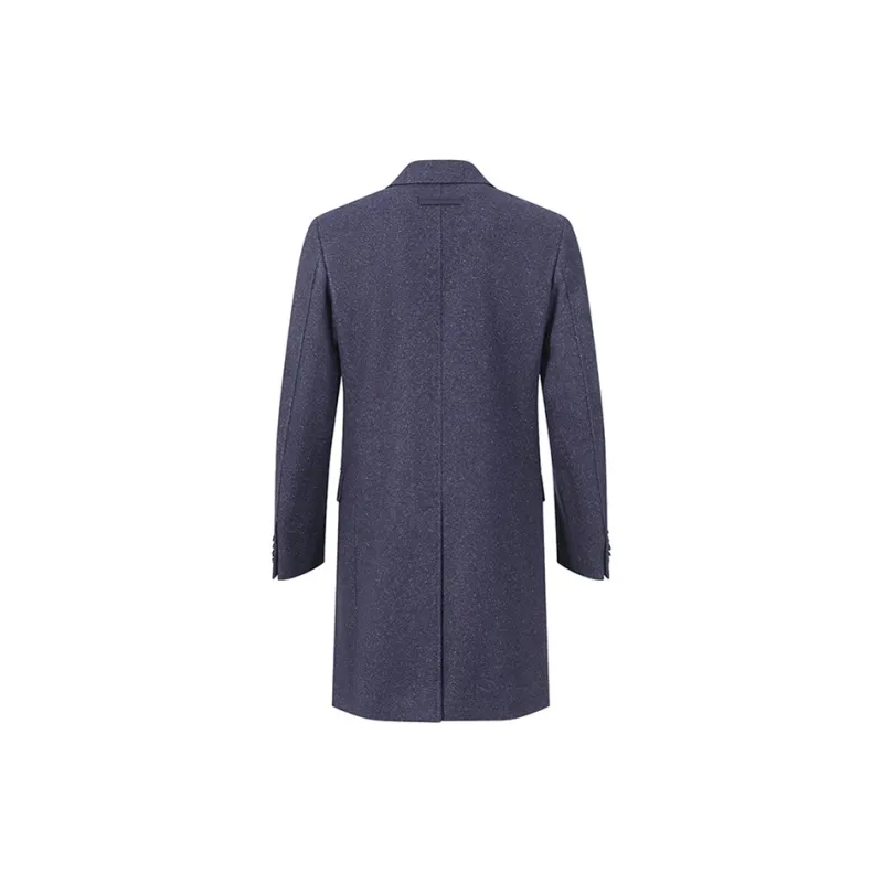 Ermenegildo Zegna Coats Men Dark Blue-1