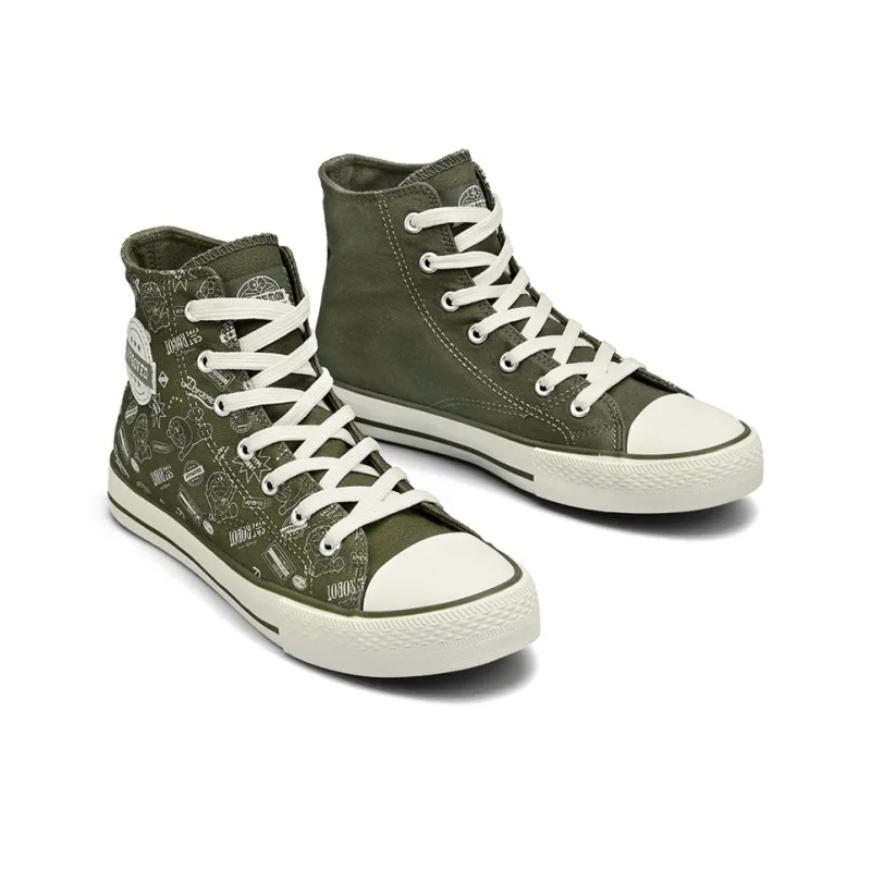 DoraemonA High Top Canvas Shoes Men's-4