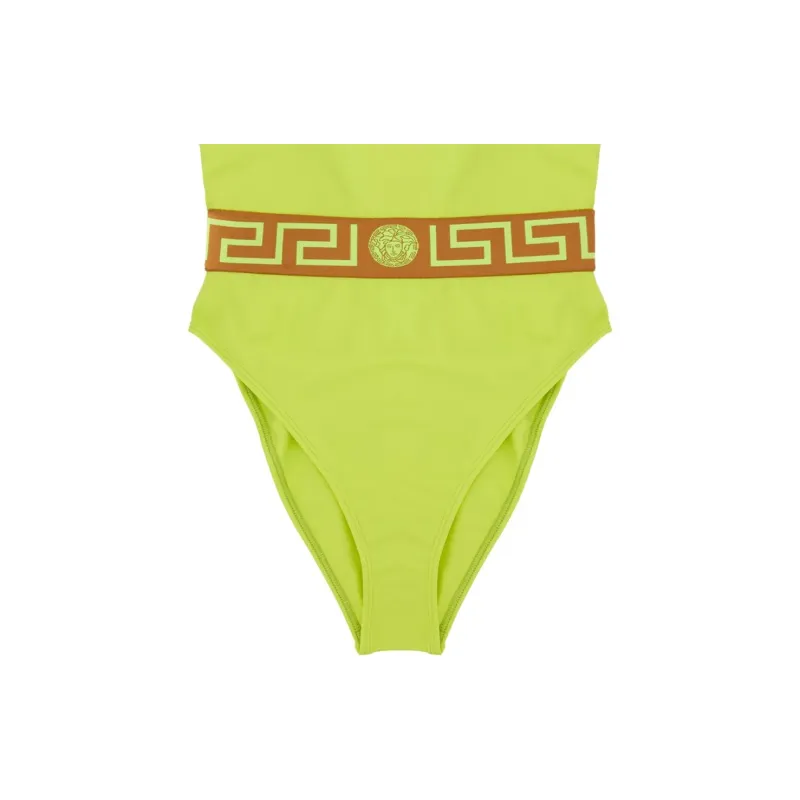 VERSACE Jumpsuit Women's Light Yellow-5