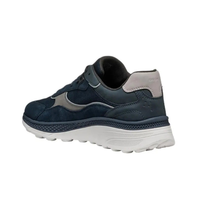 GEOX Spherica Actif X1 Abrasion Resistant Low Top Casual Shoes Men's Marine Blue-4