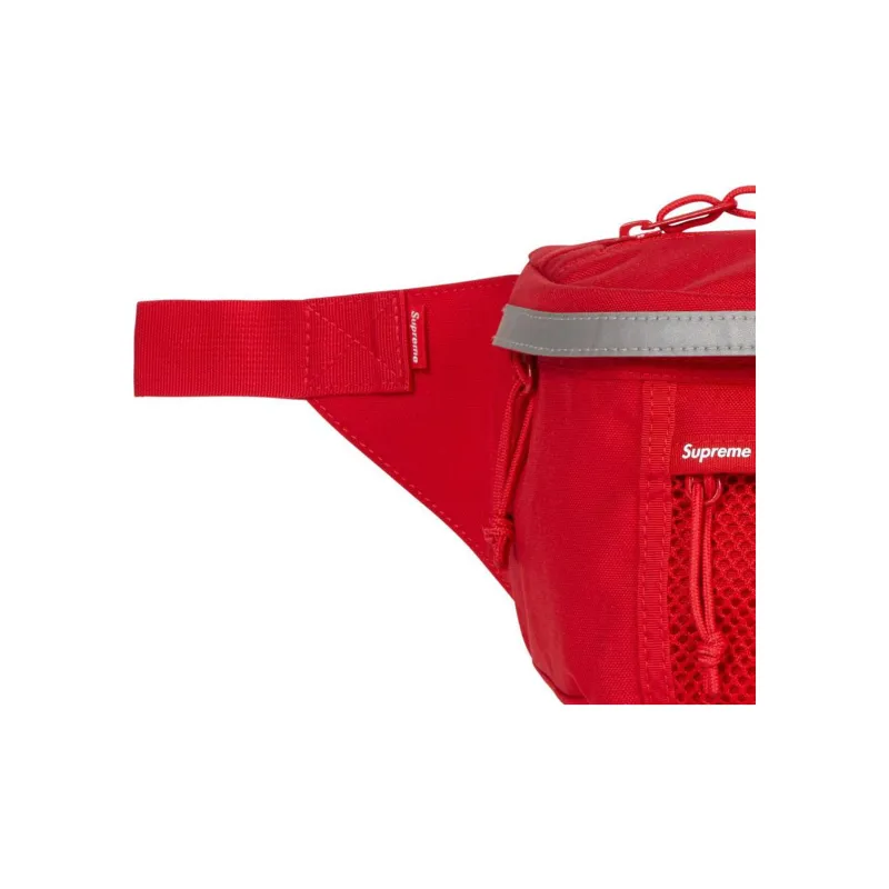 Supreme Nylon Fanny Pack Regular Unisex Red-3