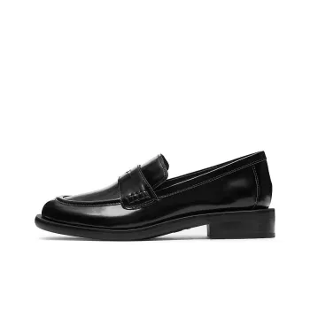 Staccato Vinyl Record Loafers Women's Truffle Black