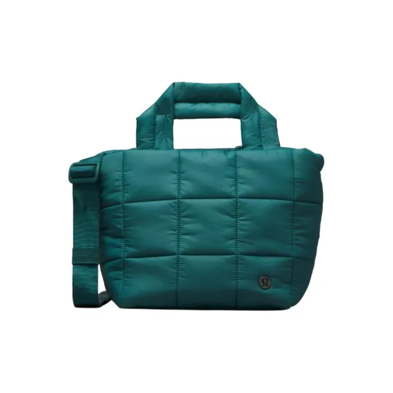 Lululemon Nylon Blend Shoulder Bag Crossbody Bag Women's Turquoise-1