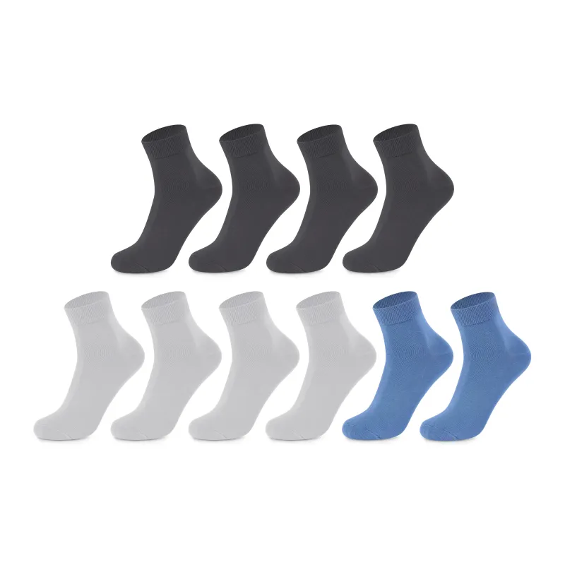 FAIRWHALE Mid Calf Socks Unisex 5 Pack-20