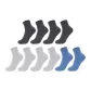 5 Pack (Dark Gray+Dark Gray+Blue+Light Gray+Light Gray)