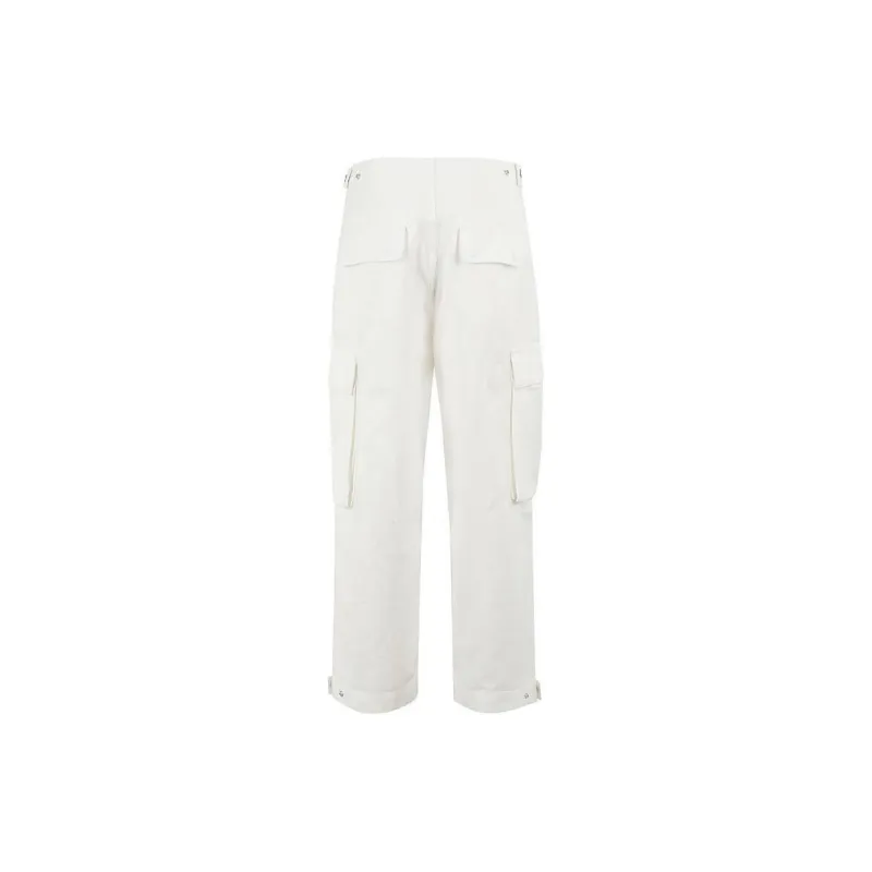 FRAME Cargo Pants Women's White-1