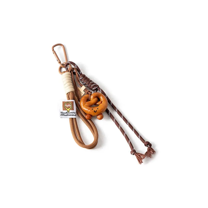 Vigno Polyester Charm Medium Size Unisex Brown-19