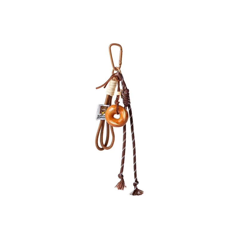 Vigno Polyester Charm Medium Size Unisex Brown-12