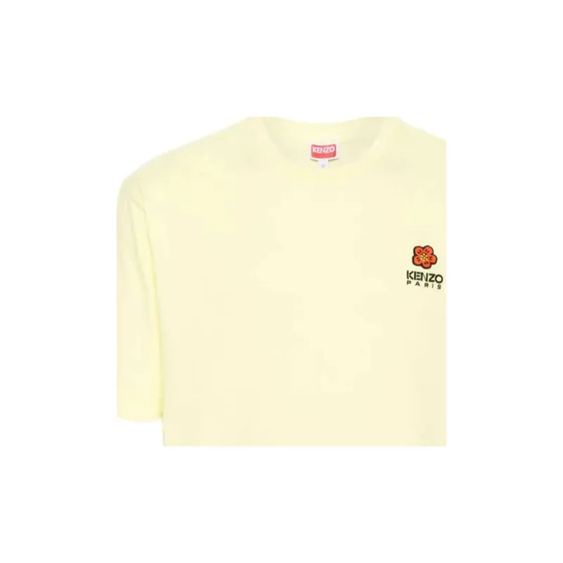 KENZO T Shirts Men Yellow-5