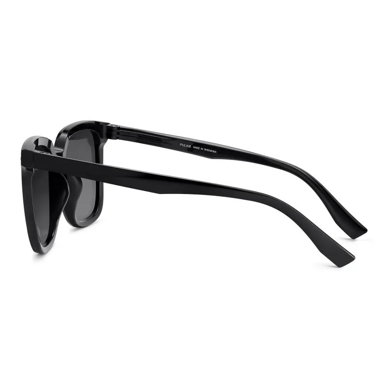 PULAIS TR/Memory Plastic Square Sunglasses Unisex-2