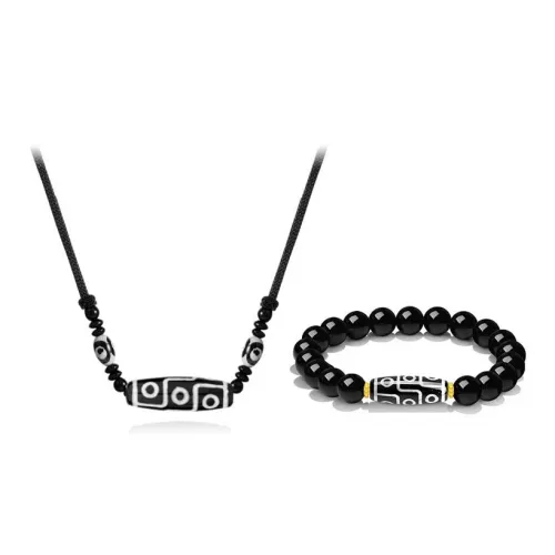 Master Kim Ebony Wooden Necklaces Unisex