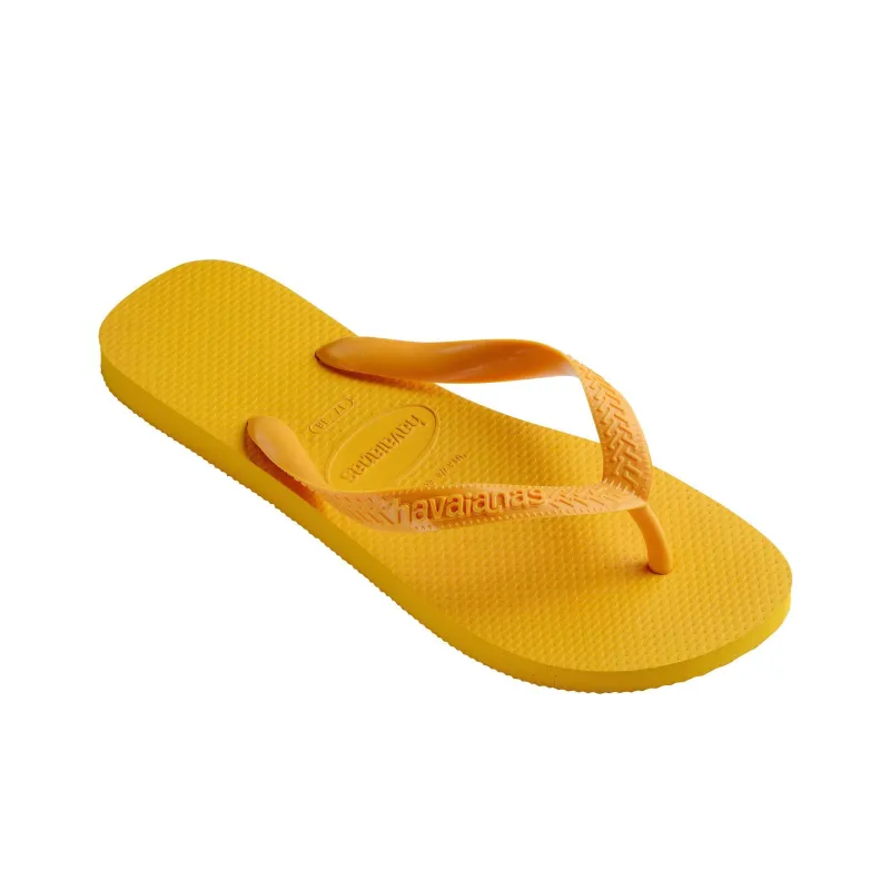 Havaianas Abrasion-Resistant Flip Flops Men's Yellow-2