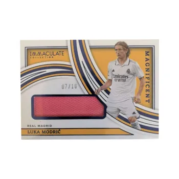 PANINI 2022 23 Panini Immaculate Imm Luke, Luka Modrić 10 Parallel, Same Back Parallel, Cut Material Sports Cards 1 Pc