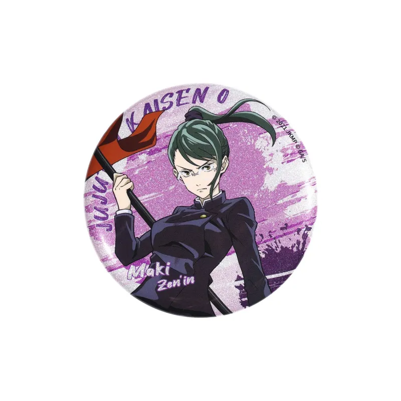 BOOM COMIC Boogie Monsoon Jujutsu Kaisen 0 Silver Onion Craft Large Badge Satoru Gojo Yuta Okkotsu Official Badges-1