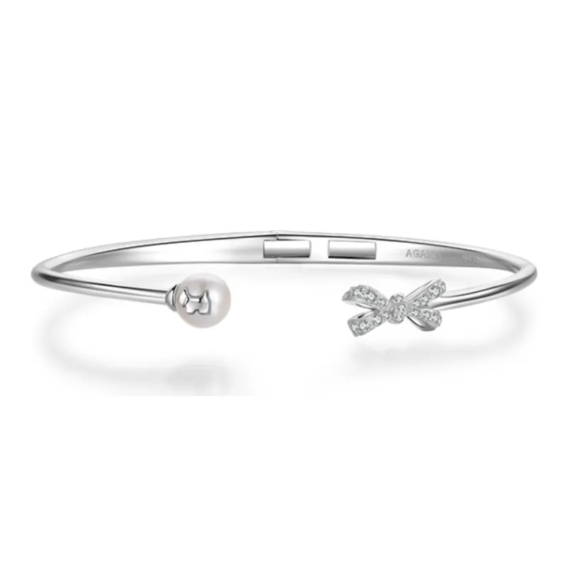 Agatha 925 Sterling Silver Bangles Women's-1