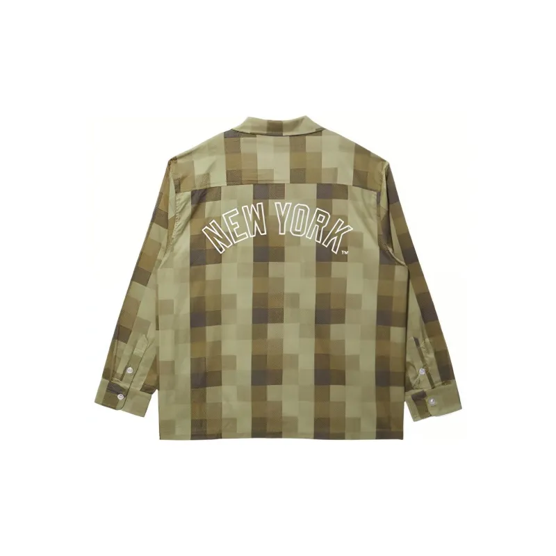 New Era Shirt Unisex Olive Green-1