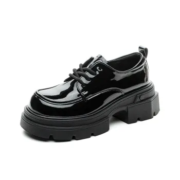 Medd Casual Single Shoes 6.0cm Women's Bright Black