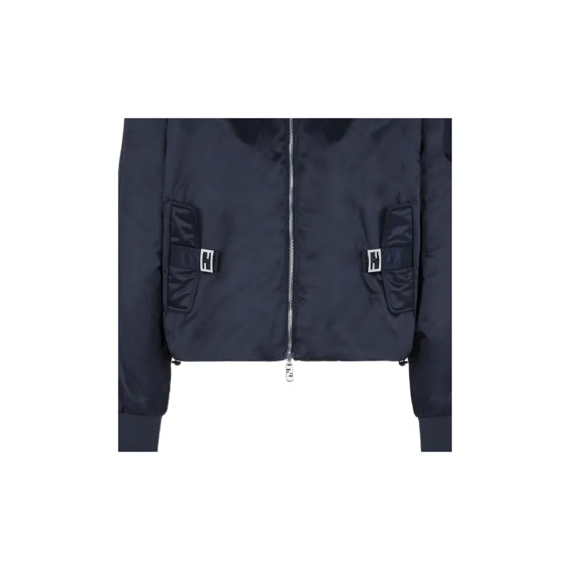 FENDI FW22 Jackets Coats Men's Blue-5