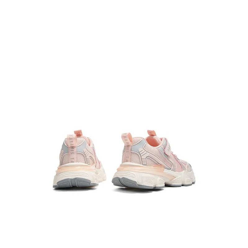 TARANIS Low Top Kids' Running Shoes Mist Soft Pink/Silver Kids'-3